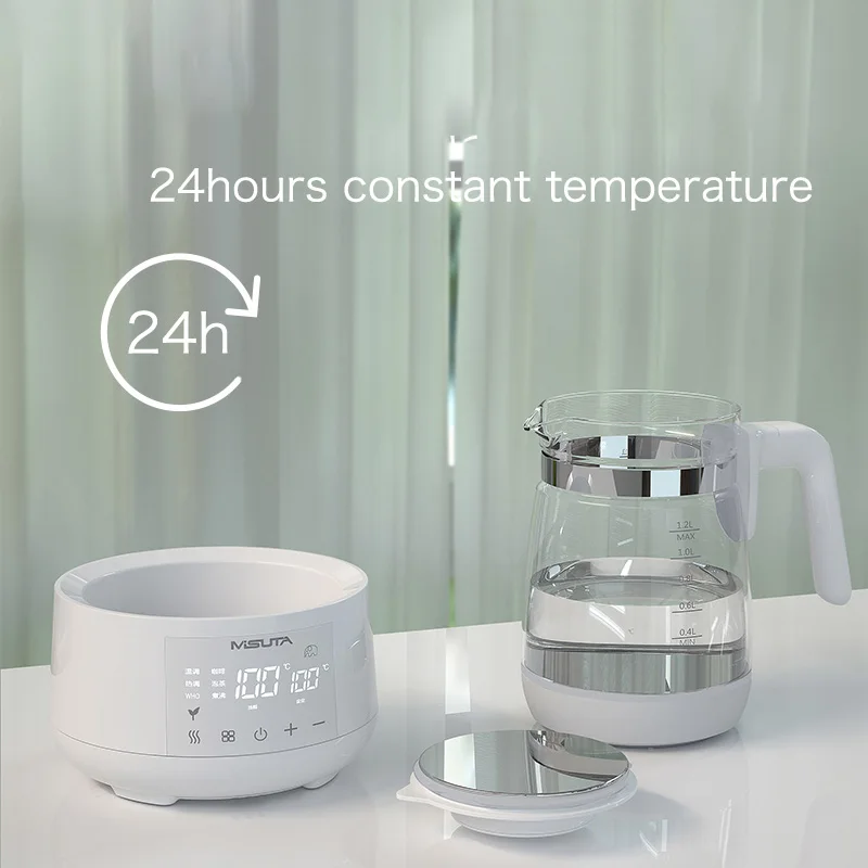 Buy Wholesale China Baby Formula Ready Water Kettle Precise Temperature  Control Keep Warm 24 Hours Baby Milk Kettle & Electric Glass Kettle at USD  28