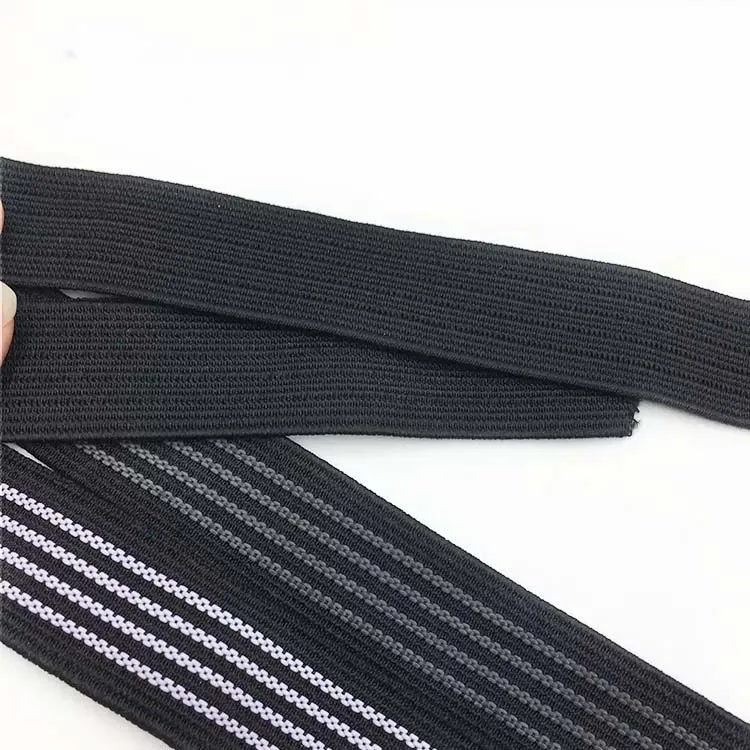 Fettuccia elastica antiscivolo con cinturino in poliestere