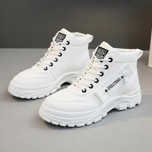 New Anti slip Board Shoes  Winter Warm Running Elevated Shoes Shock Absorbing Ankle Boots