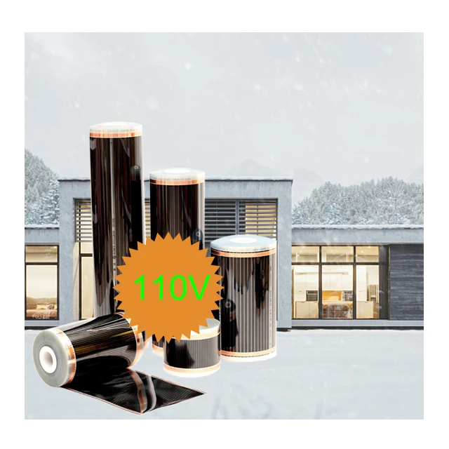 CERAWARM PTC  Heating Film for Wood/Carpet/SPC Flooring Carbon Underfloor Heating Film Heat Film, Heat Transfer Heating Foil