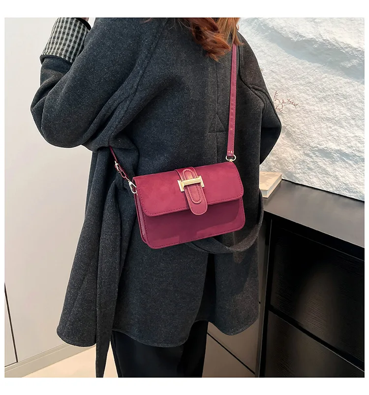 2025 Solid Color Casual Fresh Winter Fashion Deerskin Velvet
