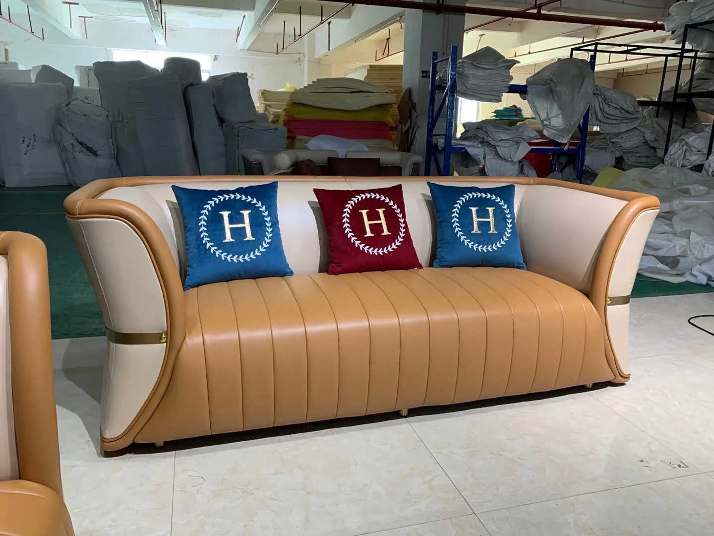 A202 Factory Offer High Quality Leather Sofas Luxury Upholstered Modern Sofa Living Room