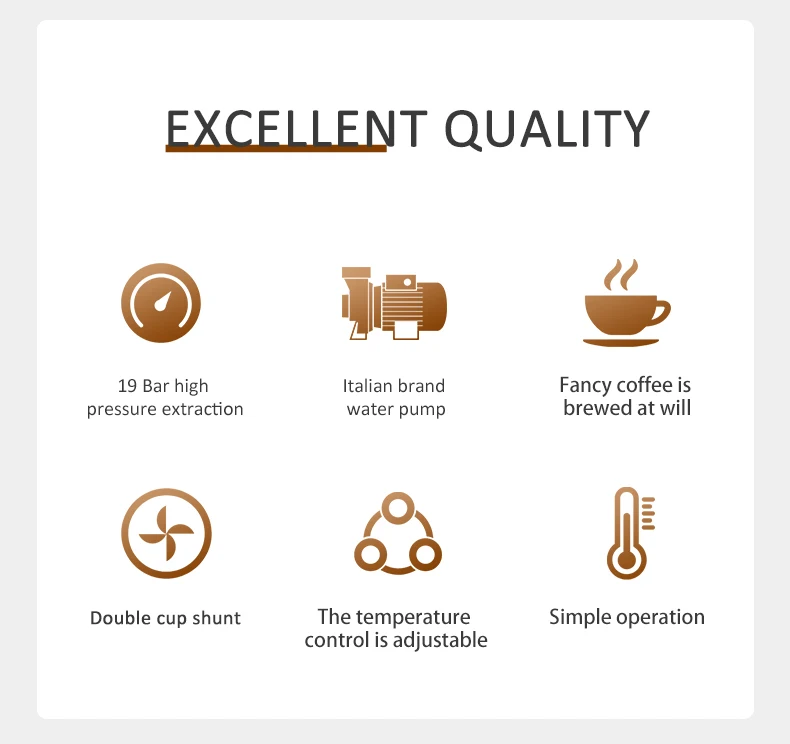 Professional Automatic Coffee Machine Portable Coffee Maker Machine