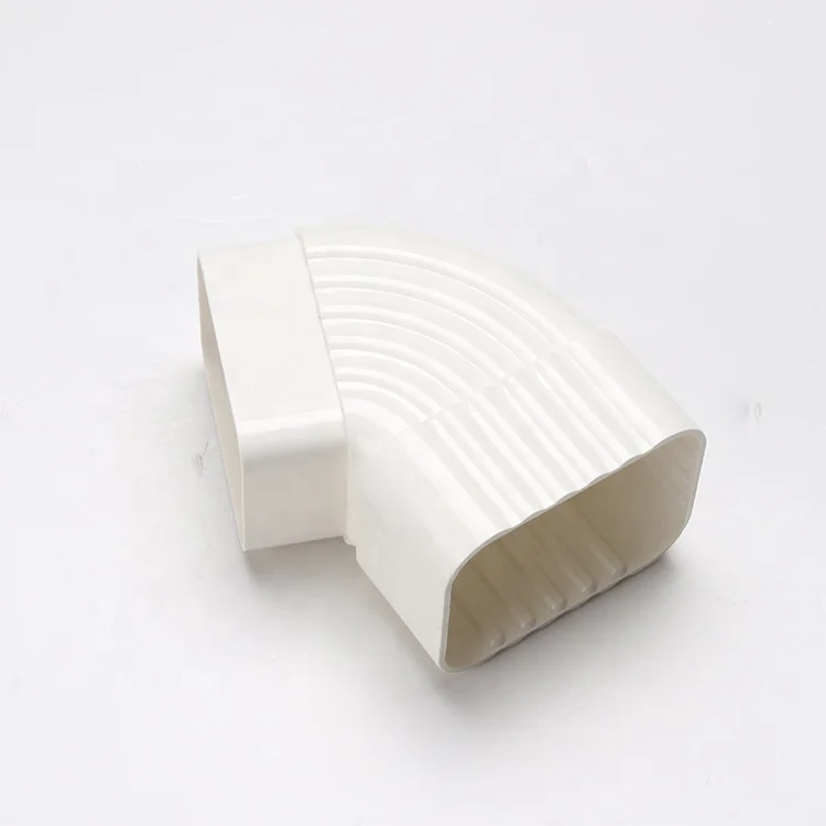 Free Sample PVC Gutter Fittings Rain Water Collector  Prices 90 Inside Conner