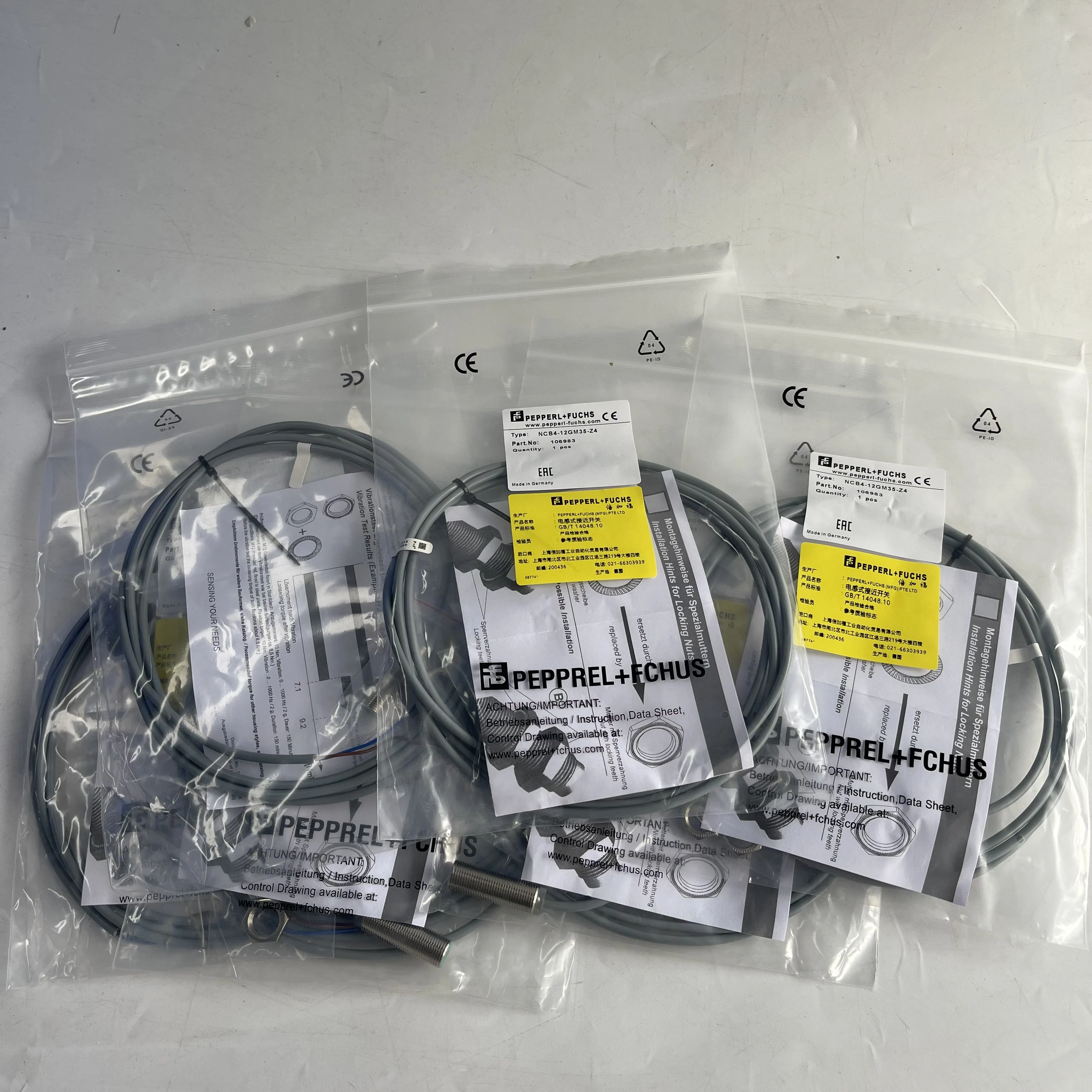 Pepperl+Fuchs Inductive Proximity Sensor NCB4-12GM35-Z4