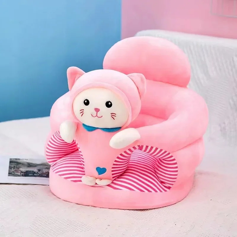 Children Sofa Plush Toys 3-12 Months Children'S Baby Sofa Seat Trainer  Sofa/ Plush Toys Baby Seat Cover Skin Soft Cartoon Animal - Main Image