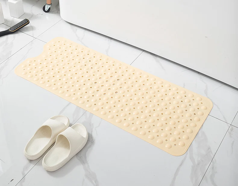 Custom Antislip Bath Tub Mats Pvc Safety Shower Mats Pebble Bath Mat