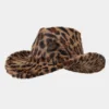 Leopard print khaki