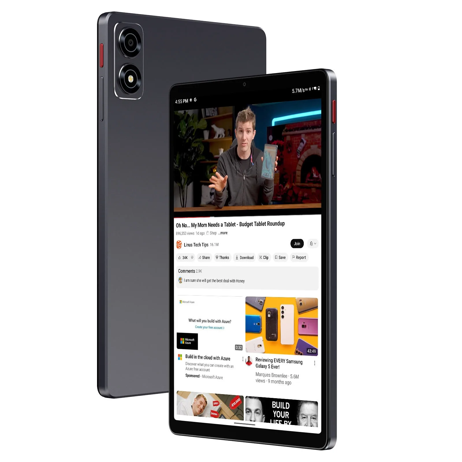 ALLDOCUBE IPlay 70 Mini Ultra Tablet, 12GB RAM, 256GB Storage