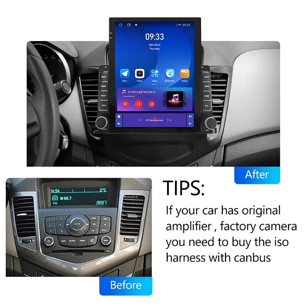 Opel 2DIN 7 inch autoradio met Navigatie en DVD speler