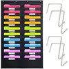 Black - 20 Name Tag Pockets