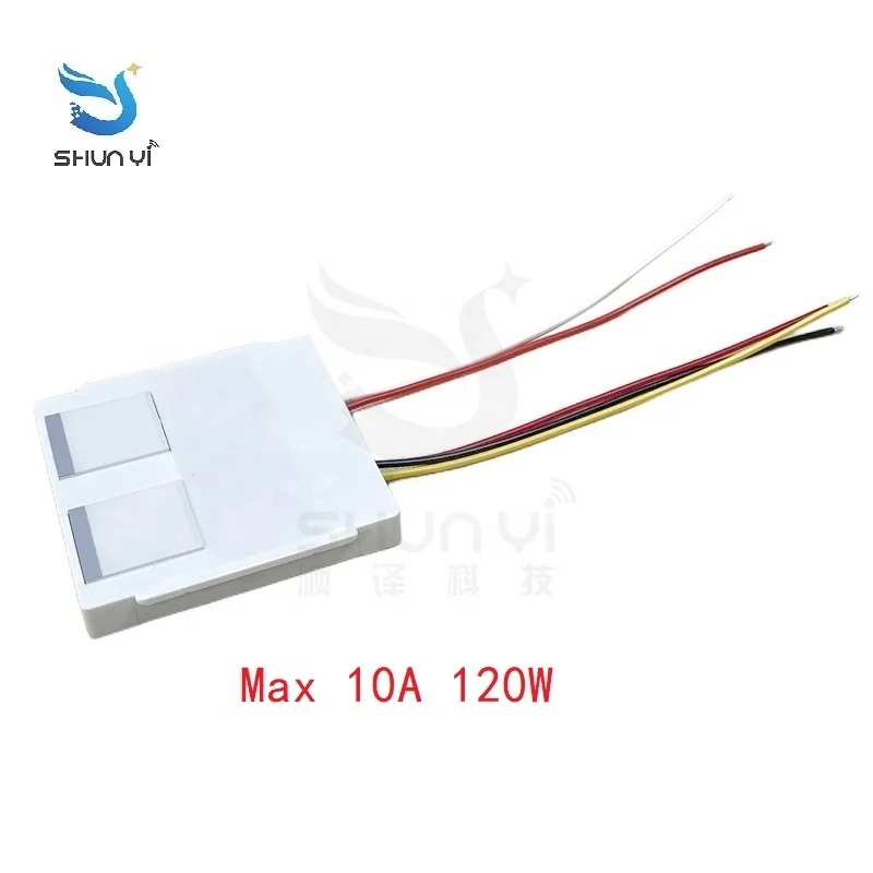 120W Three Colour Smart Bathroom Mirror Dimmer Switch Match High Power Power Supply Driver Led Light Touch Sensor Switch