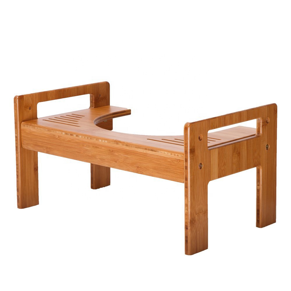 Высококачественный бамбуковый стул для унитаза с длительным сроком службы