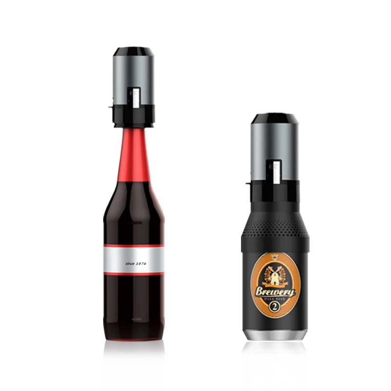 Factory Direct Sell Onetouch Beer Dispenser Canned or Bottled Beer Frother Electric Ultrasonic Beer Foam Maker supplier