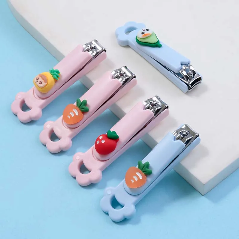 LMLTOP Cartoon Style Nail Clipper Cutter C0190 Cute Kids Baby Nail Cutter  Trimmer Sharp Round Head Finger Toe Nail Clippers