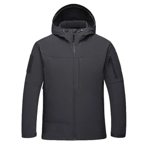 B4 Chain Mail Jacket for Men Windproof Scratch-proof Stain-proof Waterproof Multi-pocket Tactical Mens Jackets