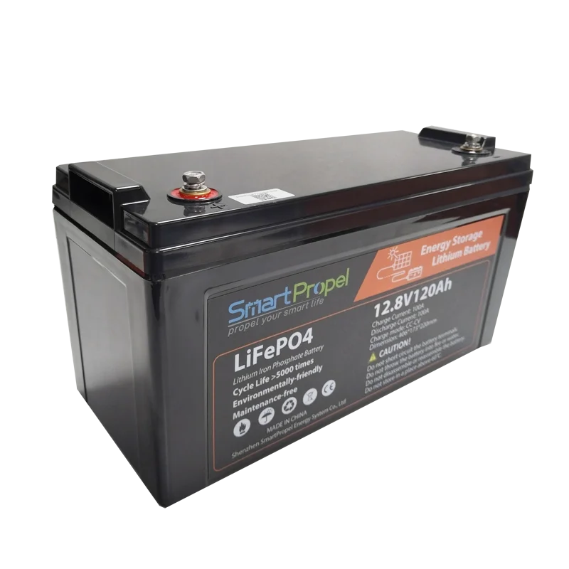 Long Life Rechargeable 12v 120ah Deep Cycle Lifepo4 Battery For Rv Camping Car Motorhome Caravan