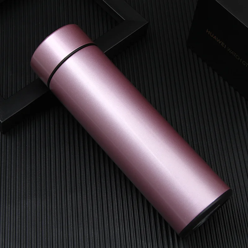 Custom Vacuum Flask 500ml Smart Thermo Water Bottle with Led Temperature Display