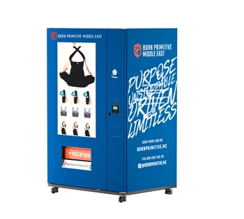 Electronic Big Touch Screen Clothes Vending Machine Automatic Clothing ...