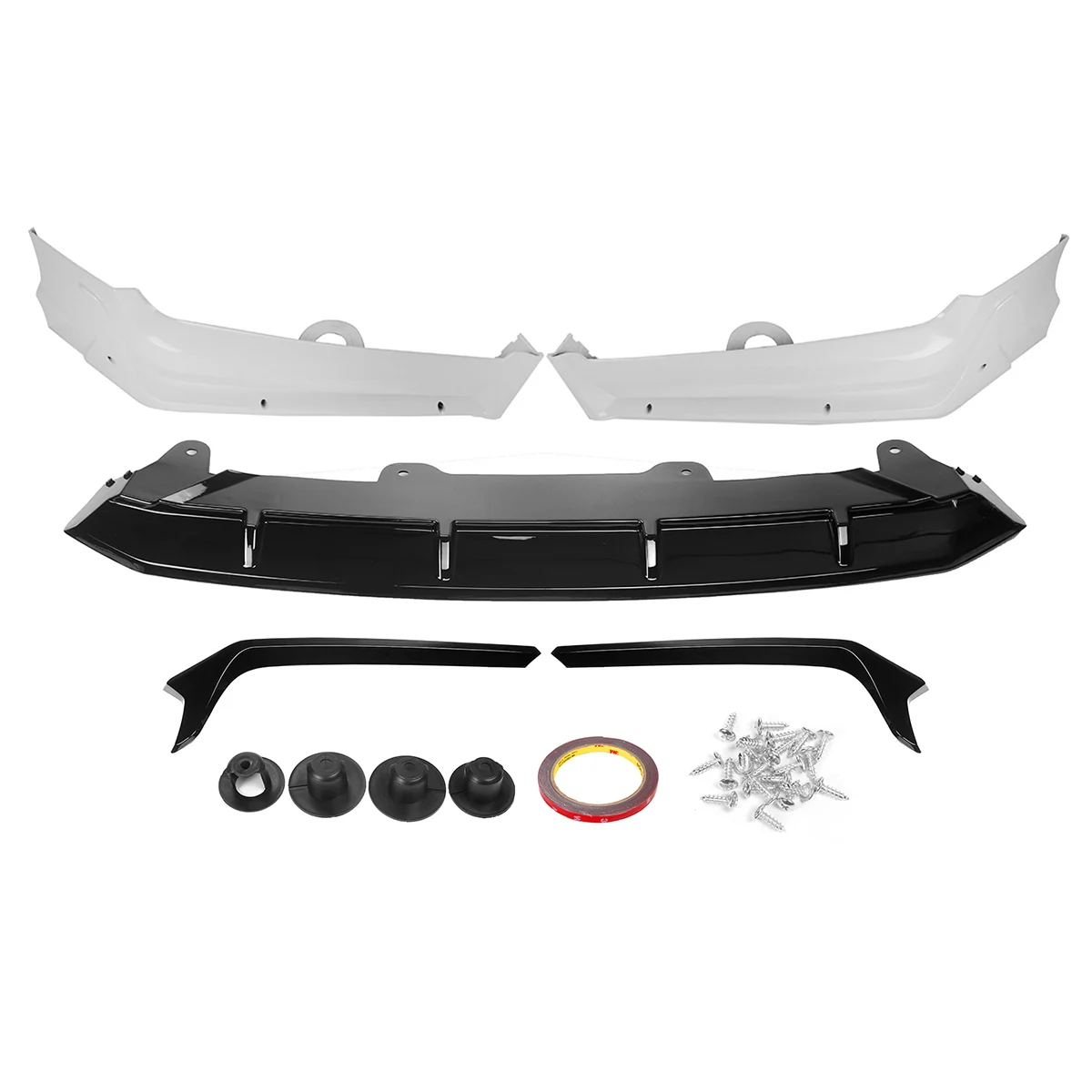 Front Bumper Lip Body Kit Splitter Spoiler Protection Replacement