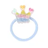 Mt light blue rainbow crown