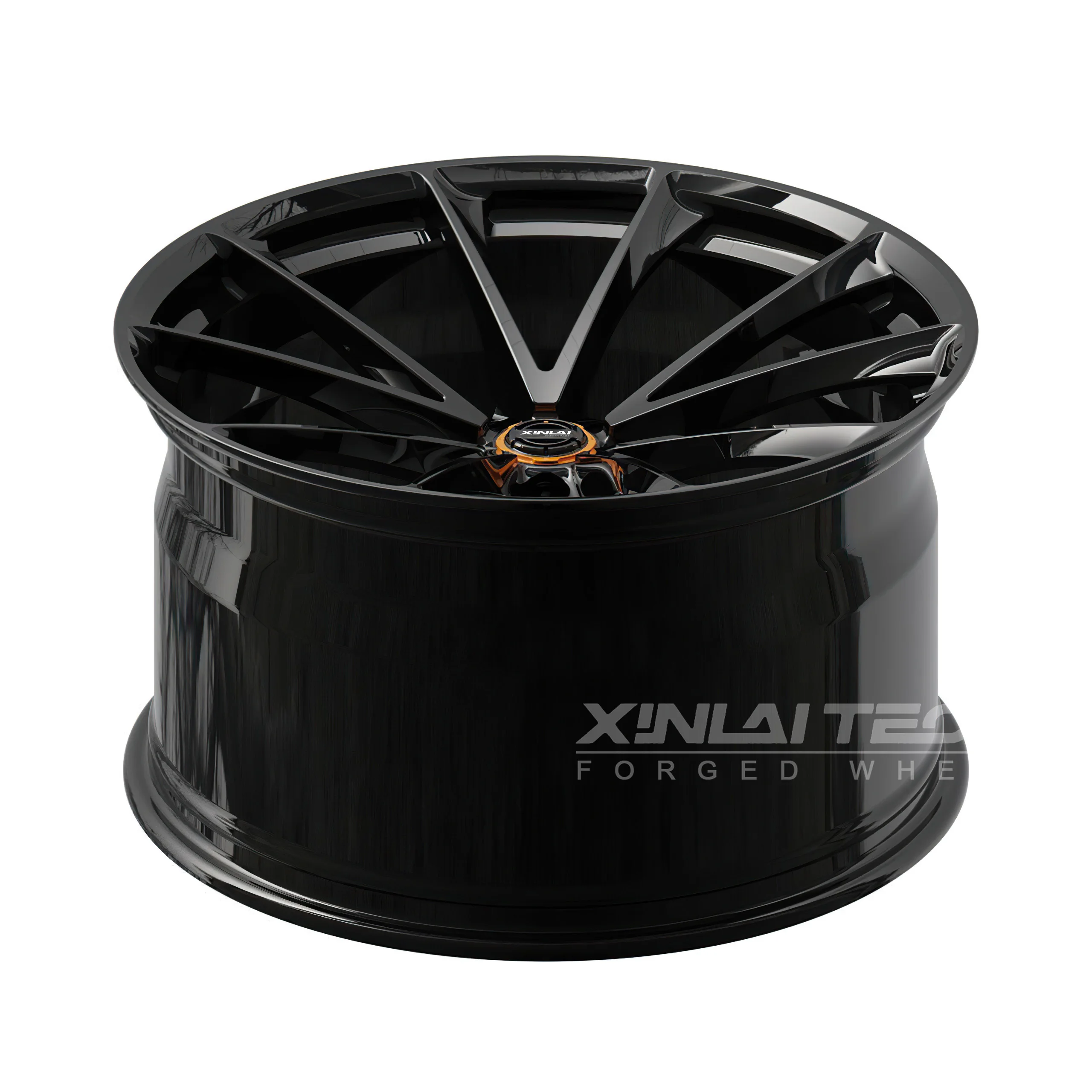 XL Forged Matte Black Custom Wheel 17 18 19 20 21 22 Inch Deep Dish Car Rims 5x120 5x114.3 5x112 Monoblock Forged Alloy Wheels - Image 2