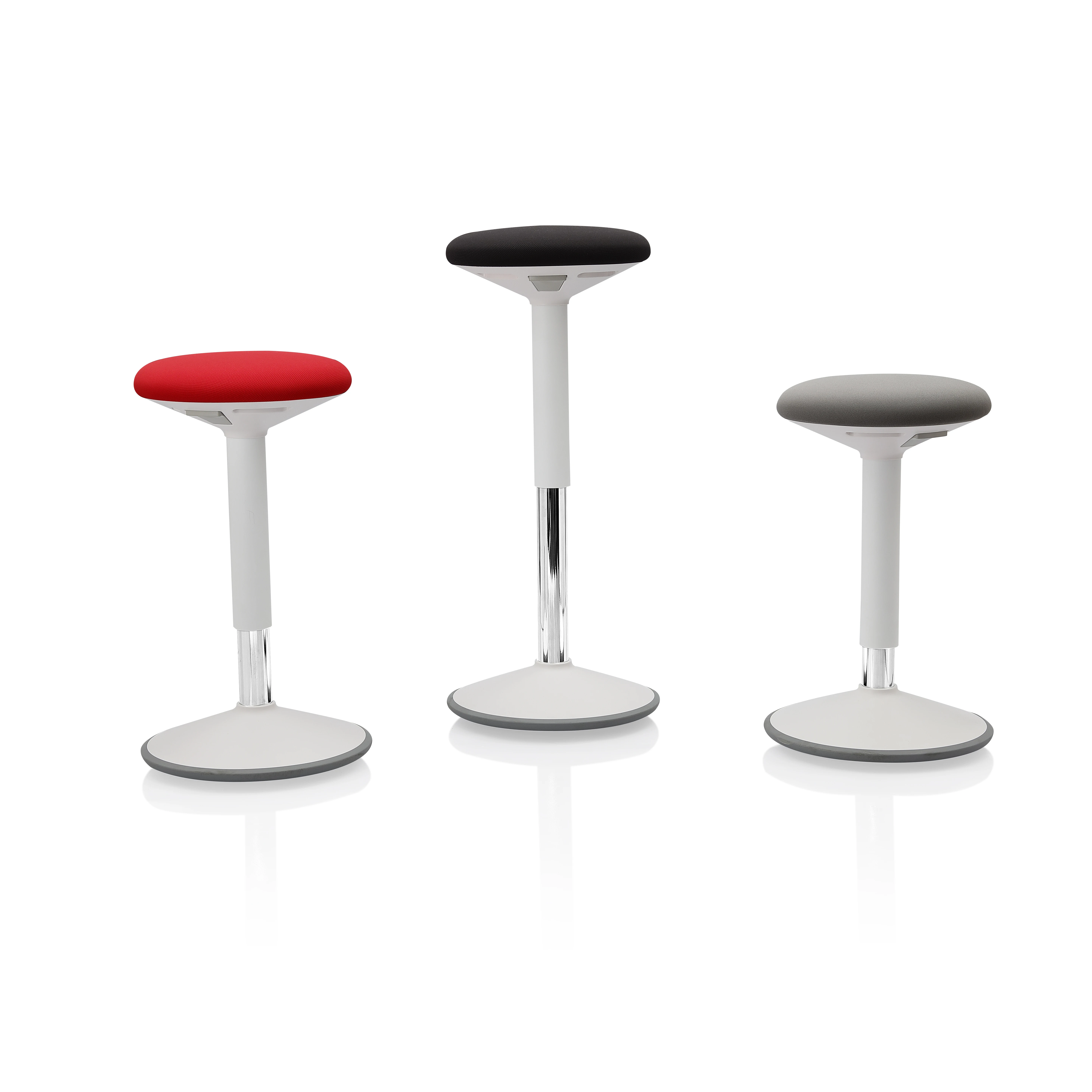 LONKIN Height Adjustable Active Active Learning Wobble Stool Chair