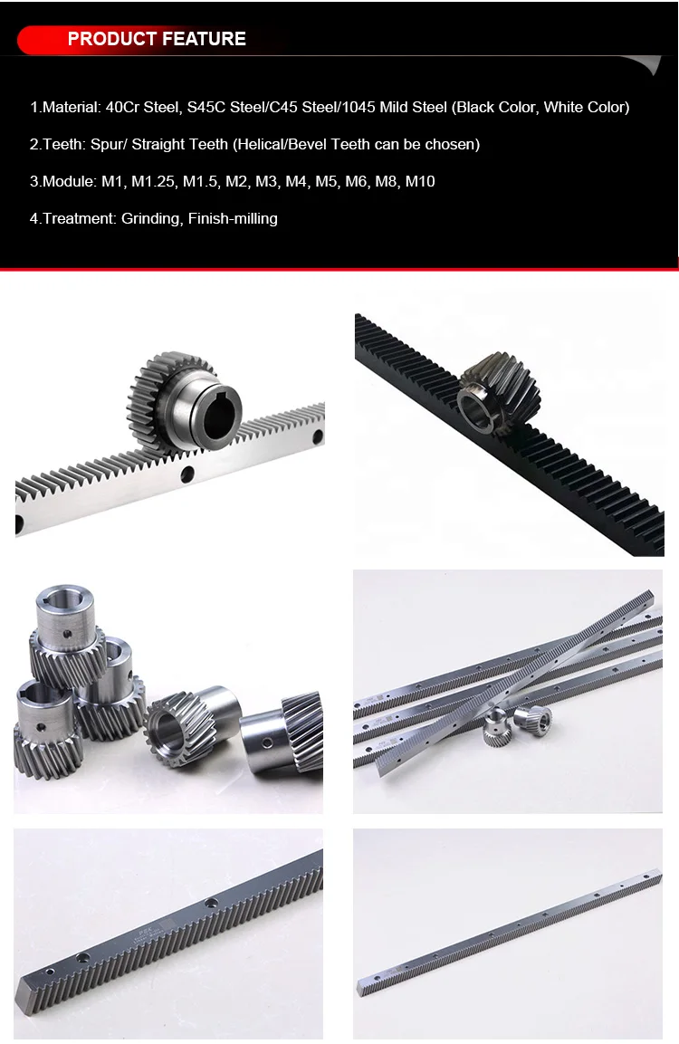 Precision Design Rack And Pinion Sets Rack And Pinion Linear Guide Rack