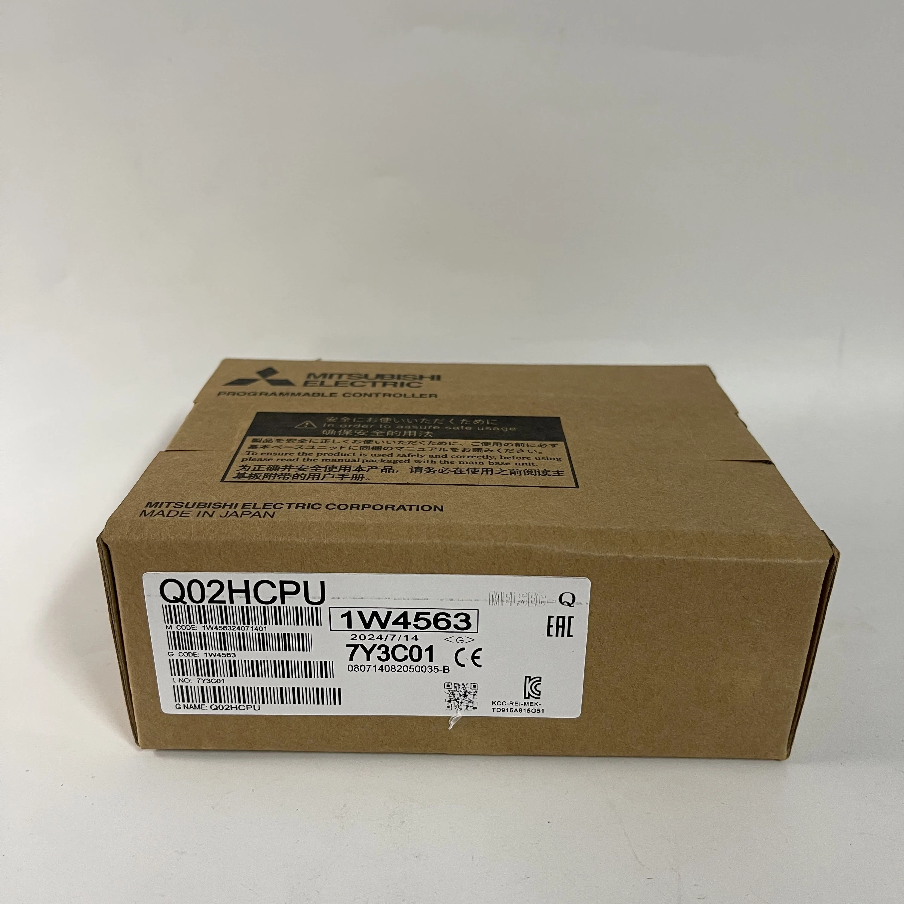 Mitsubishi High-Speed CPU Module Q02HCPU Mitsubishi High-Speed CPU Module Q02HCPU