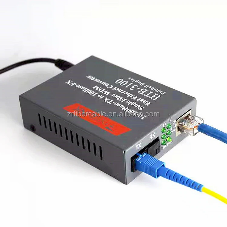 HTB-3100 Net Link Media Converter Switch Convertidor De Medios De Fibra Optica To RJ45 2 4 8 Puertos Converter Fiber Optik