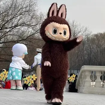 New Custom Labubu Mascot Costume Funny Cartoon Characters Labubu Popmart Performance Outfit Costume