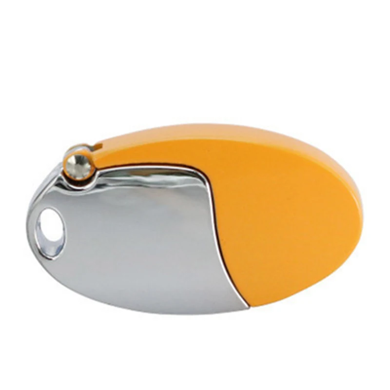 Customized 1gb 2gb 4gb 8gb 16gb Swivel Usb Flash Drive Round Shape Metal Usb Key Usb Stick Memory Pendrive - ANKUX.COM
