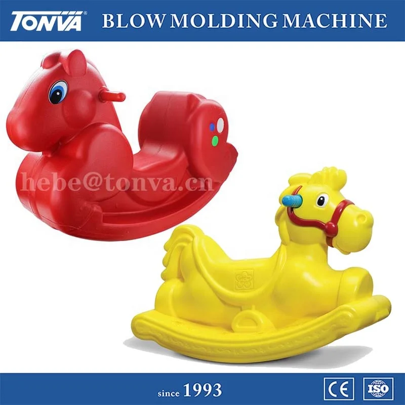 TONVA plastic HDPE rocking horse hobby horse making extrusion blow molding machine