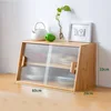 Original color frosted glass sideboard