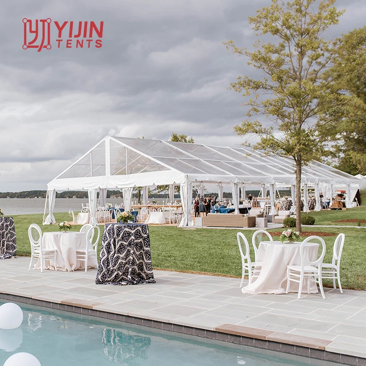 White 20x30 20x40 Wedding Marquee Party Trade Show Tents