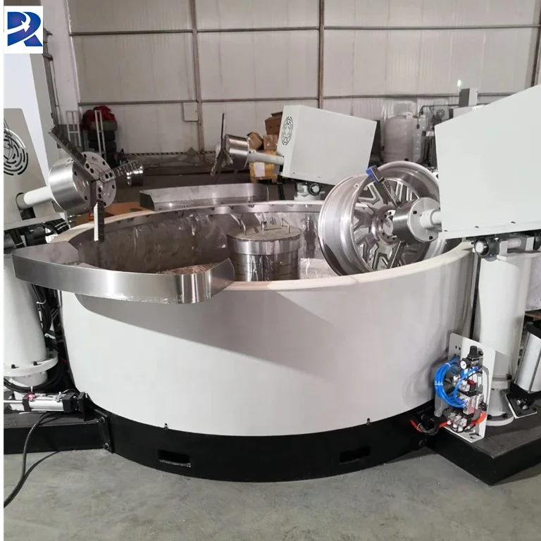 
Полностью автоматическая зеркальная полировальная машина DY для автомобильных колес из сплава/алюминия 