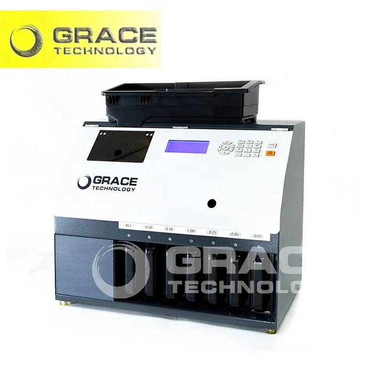 High Speed Bank Coin Counter Counting and Sorter Contador De Monedas Euro Coin Sorting Machine