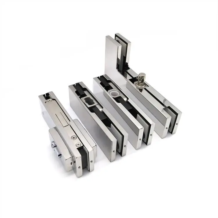 Patch Fitting Bottom Corner to Lock for 10-12mm/0.39-0.47in Thickness Frameless Glass Door
