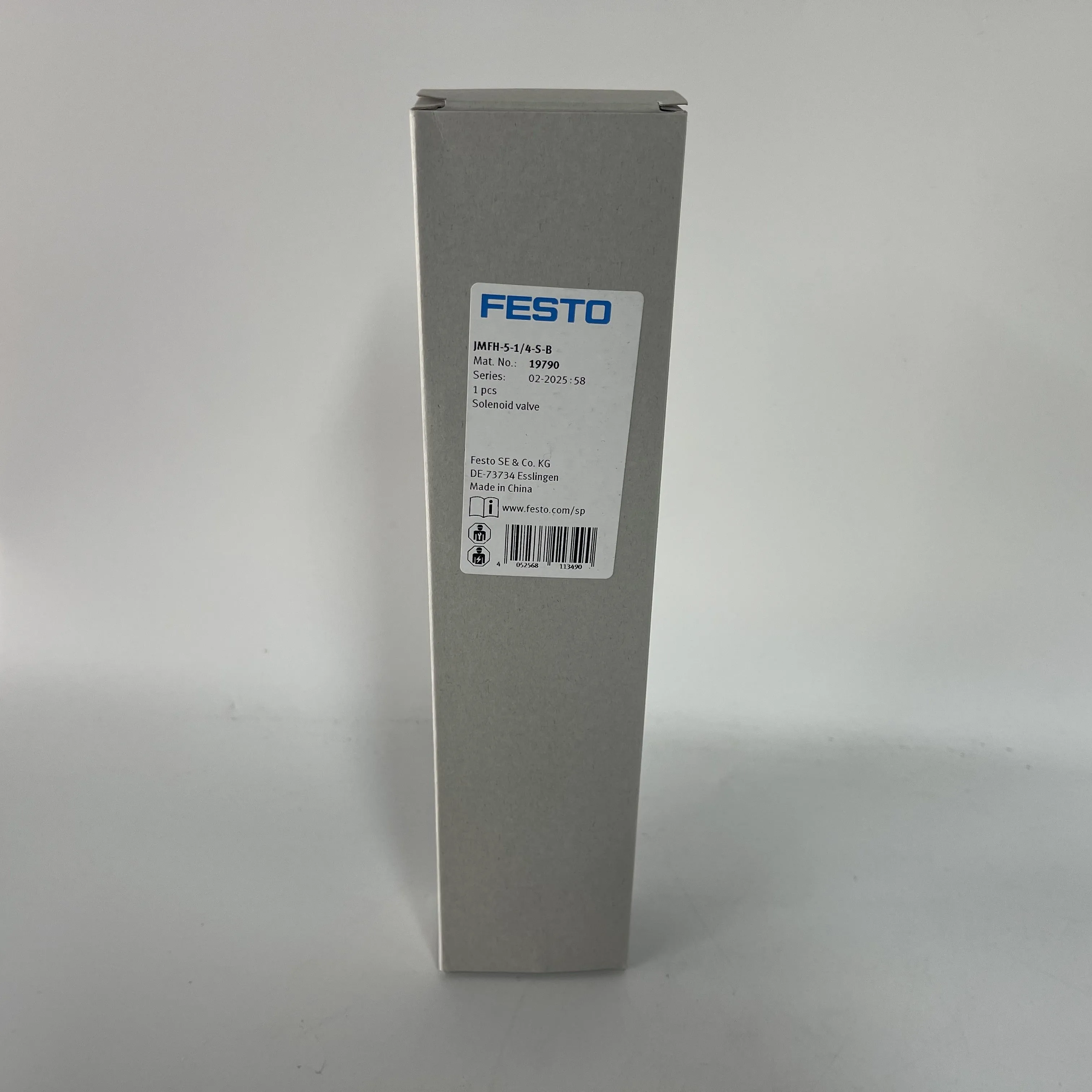 FESTO Solenoid Valve JMFH-5-1/4-S-B