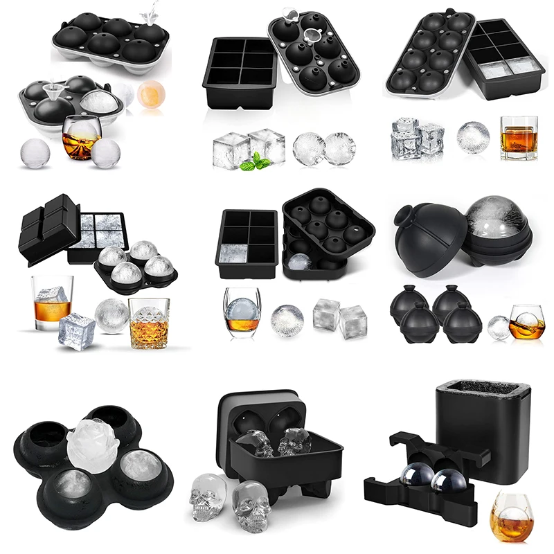 Odorless Honeycomb Ice Tray Mold Nontoxic Stackable With Lids
