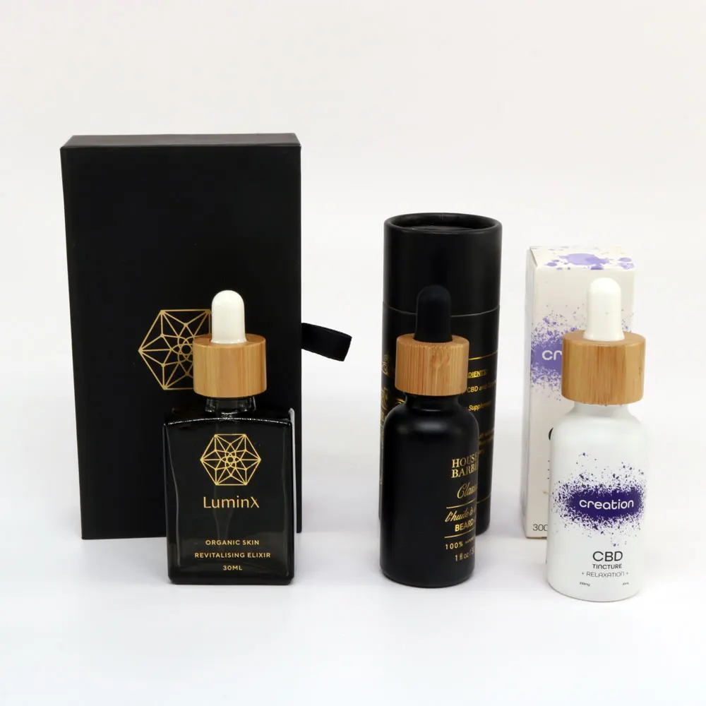 luxury-cosmetic-packaging-1oz-30ml-50ml-black-serum-bottle