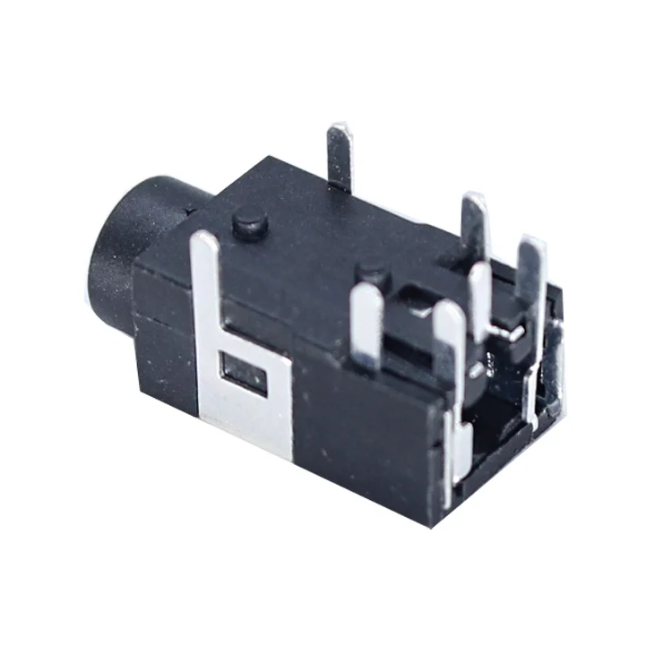 Низкая цена вертикальный 90 градусов 7 Pin Dip 3,5 мм аудио разъем 3,5 мм аудио разъем для телефона