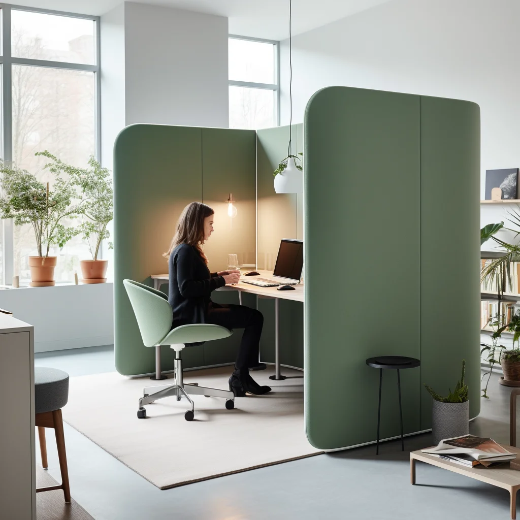 Folding Movable Curtain Wall - Privacy & Acoustic Screens