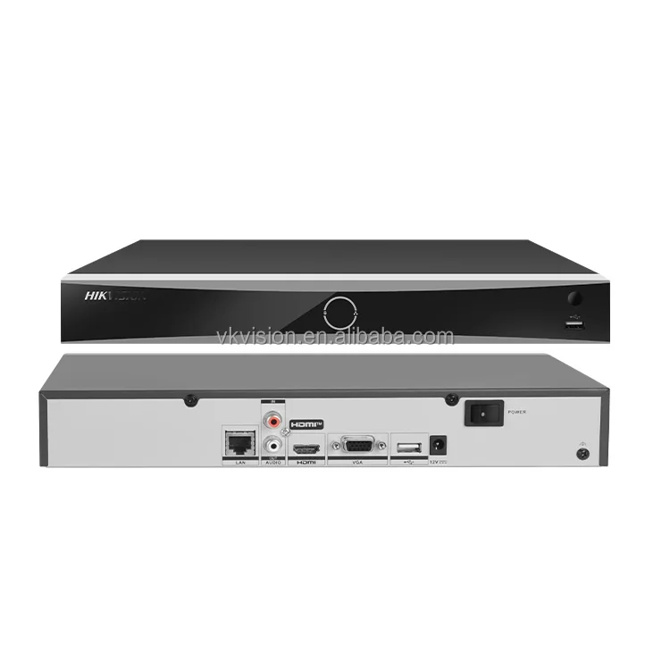 Hik DS-7608NXI-I2/8P/S 8CH 1U 8POE 4K NVR - Acusense Recorder