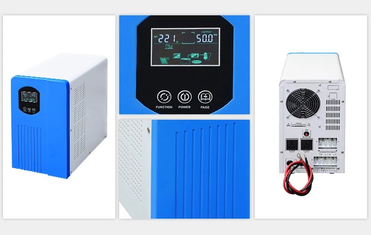 5000w 5000 Watt Ups Power Supply Single Phase 2kva 2500 Watt 48 24 Volt Wifi Ups Inverter 12v