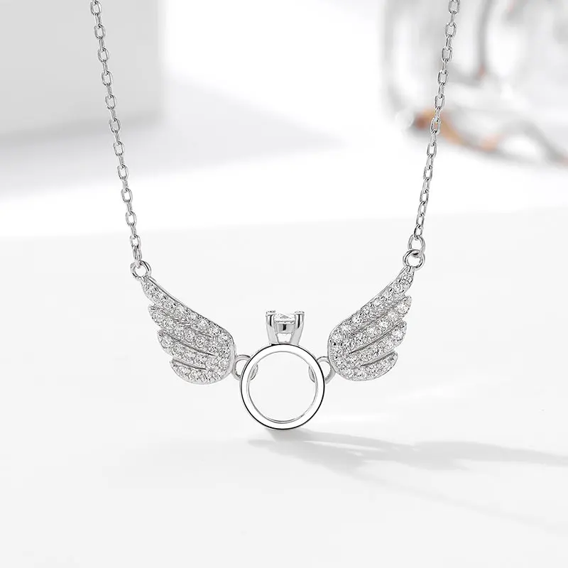 ネックレス・ペンダント wing bling 1 set of 2 925 silver Selena necklaces 925 Sterling Silver Angel Wings Pendant Necklace @ $80. Shop