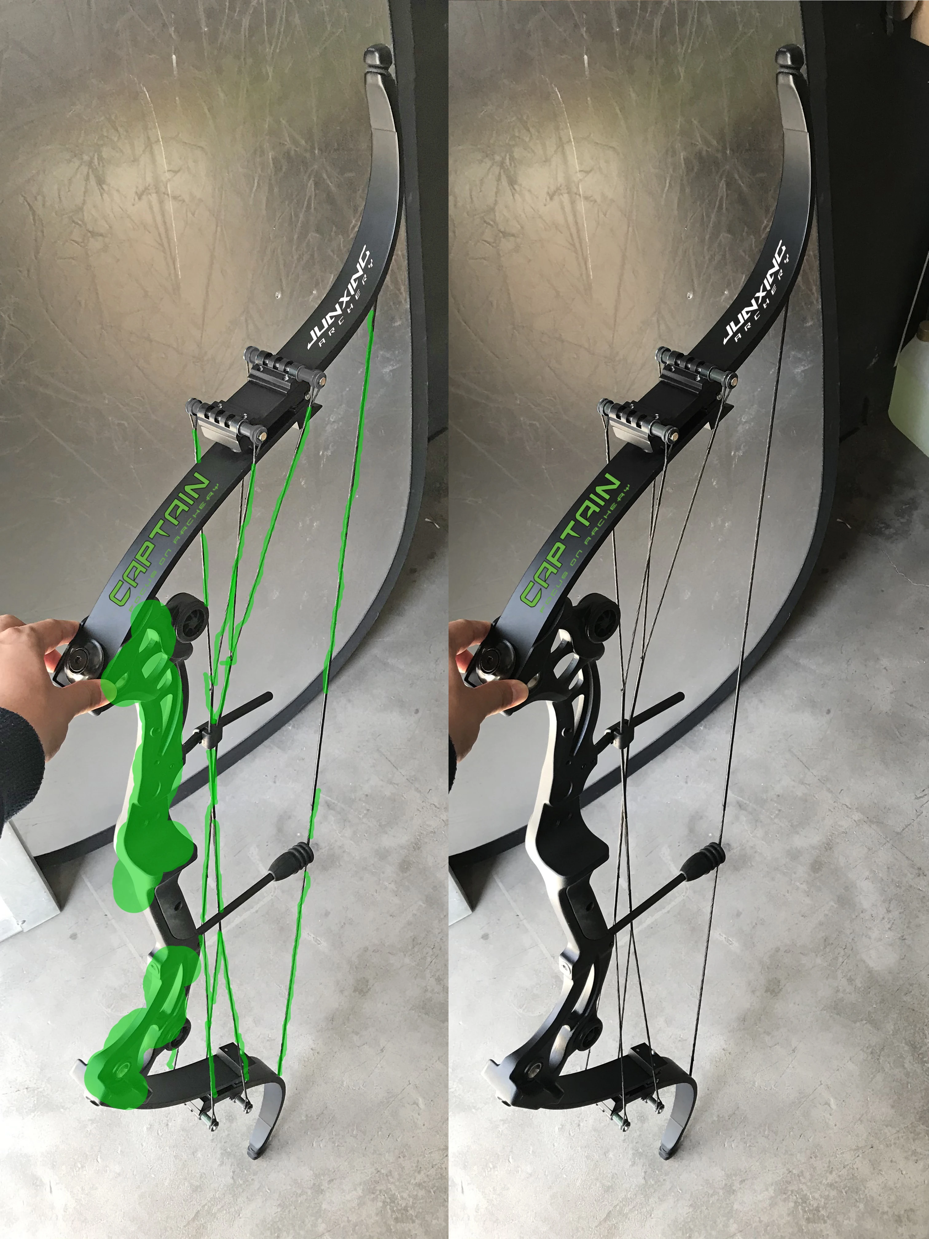 JUNXING F164 lever recurve bow for