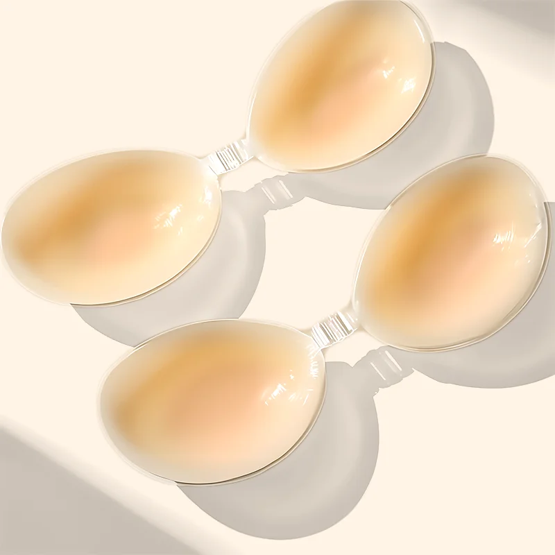 Silicone Bra For Women Designed With Push-up Support And Eco-friendly Materials In Nude Color Hand Wash Only Suitable For Summer Backless Dress Silicone Bra For Women Designed With Push-up Support And Eco-friendly Materials In Nude Color Hand Wash Only Suitable For Summer Backless Dress