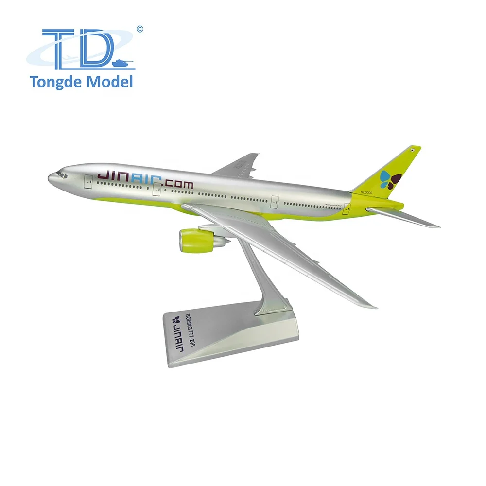 Jin Air Boeing 777-200 1/200スケール Jinair Boeing 777 1/200 Airplane Model - Ideal Business Gift and