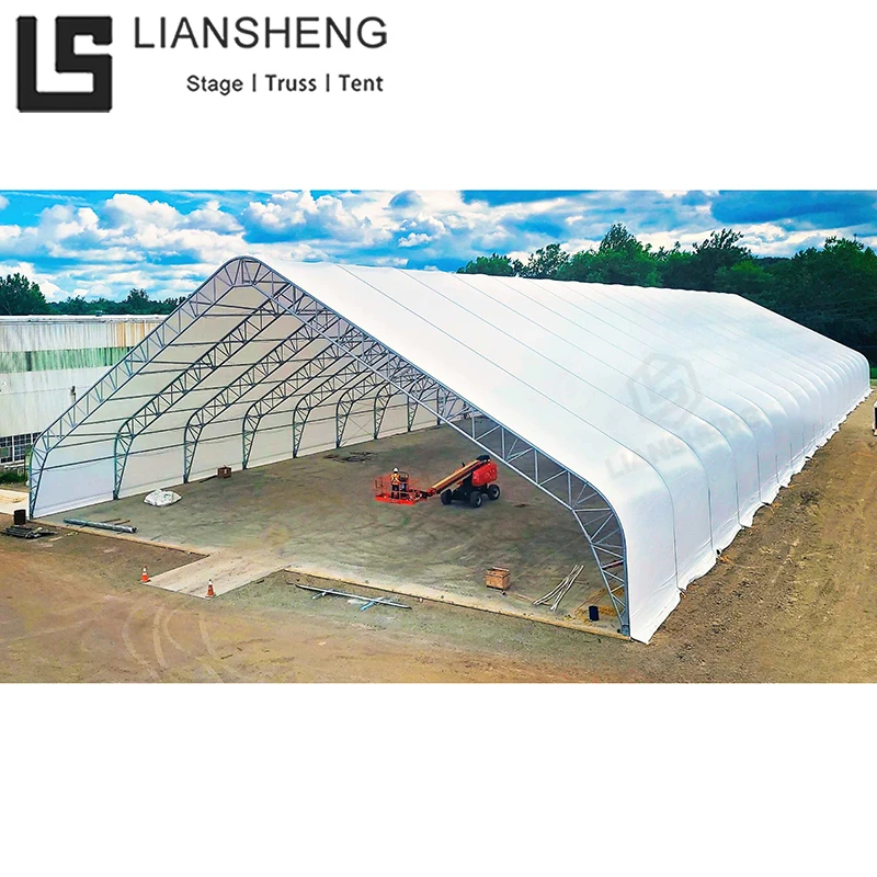 Galvanized Steel Industrial Warehouse Tent Premium Material For ...